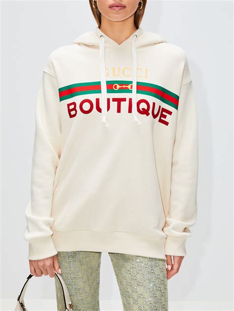 gucci boutique print sweatshirt